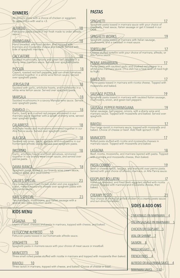 Bida's Italian